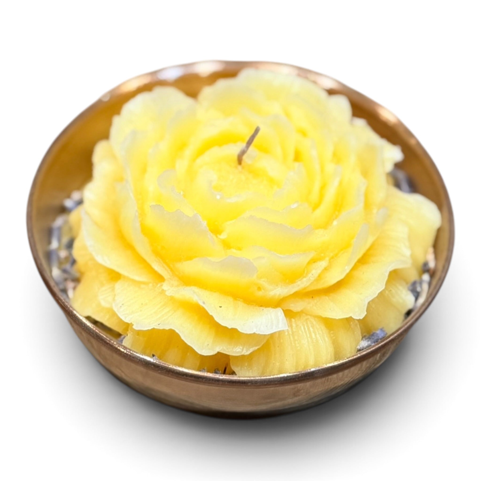 Beeswax Flower Candle