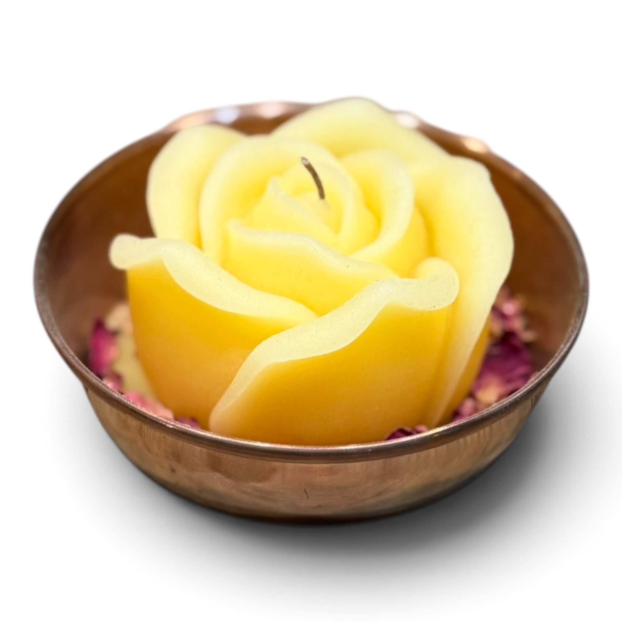 Beeswax Flower Candle
