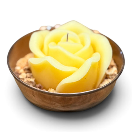 Beeswax Flower Candle