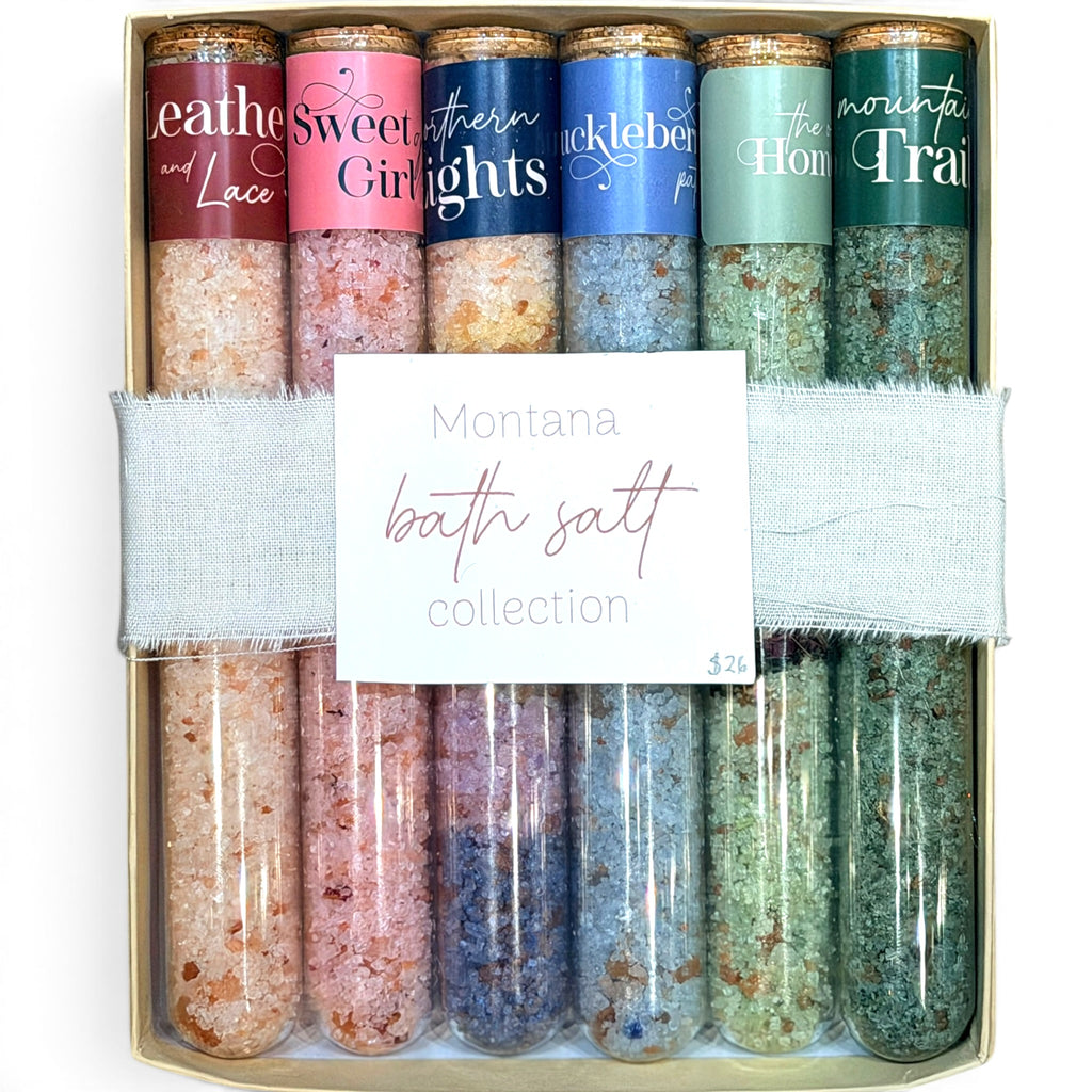 Montana Collection Bath Salt Tube Set