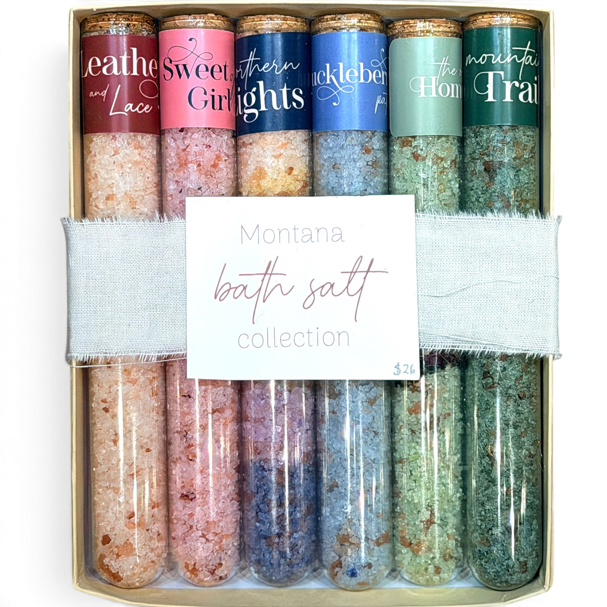 Montana Collection Bath Salt Tube Set