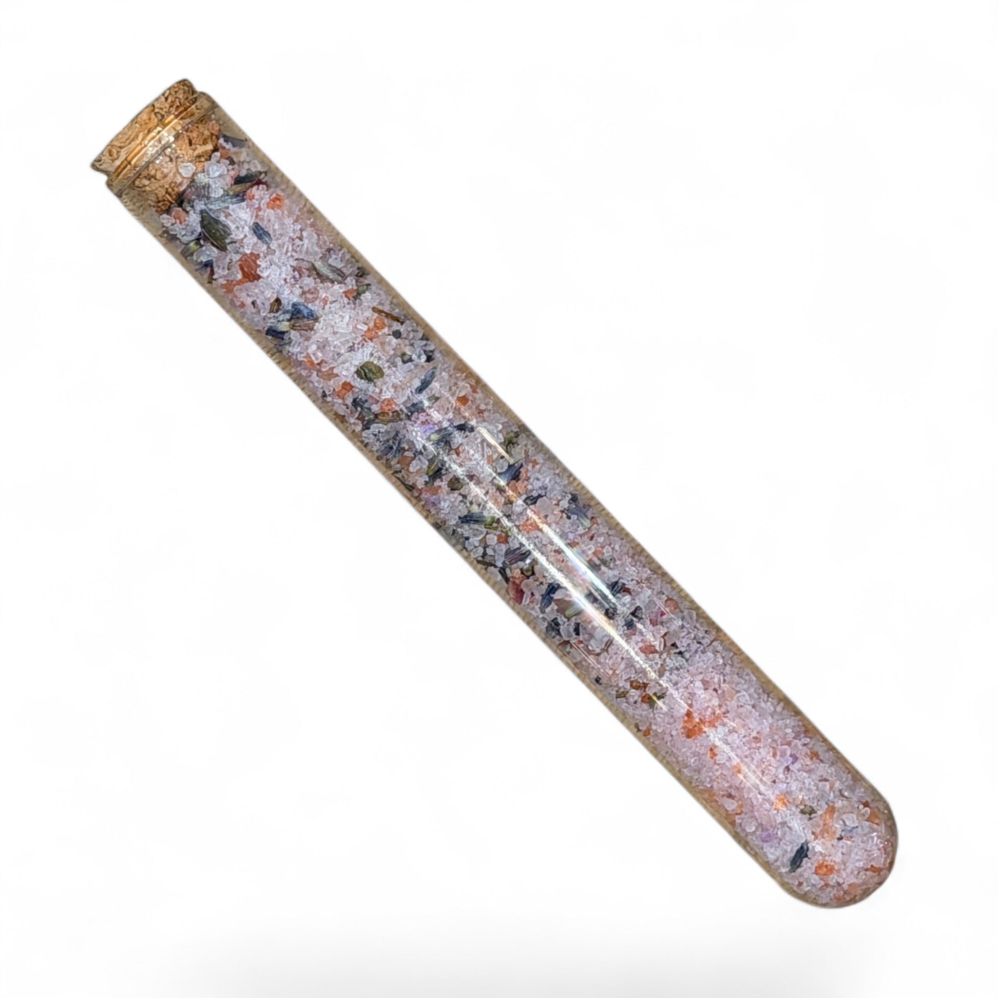 Essential Oil Bath Salt Tube