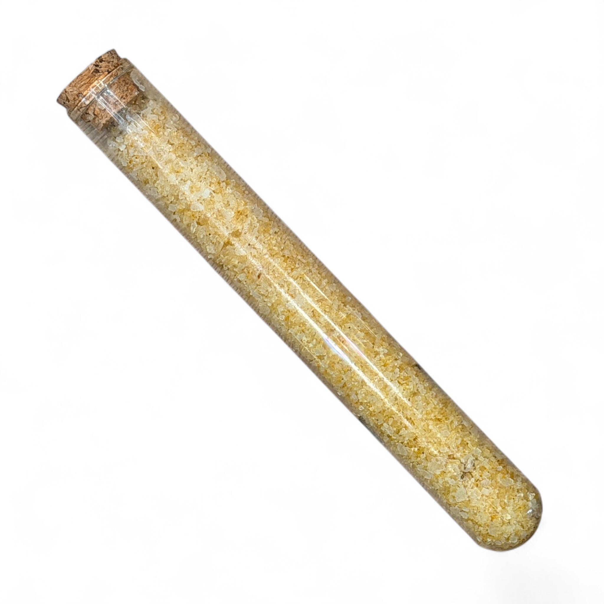 Essential Oil Bath Salt Tube