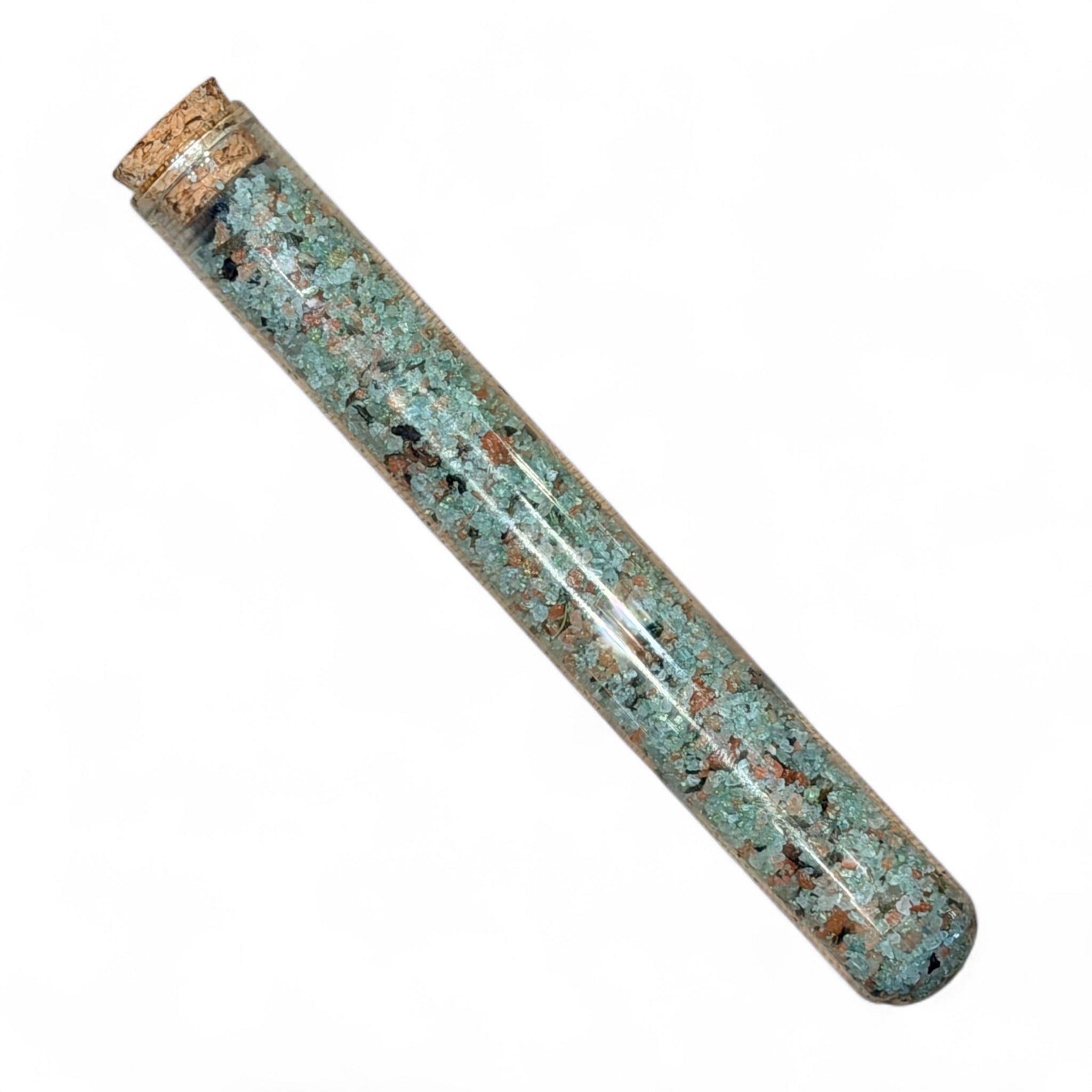 Essential Oil Bath Salt Tube