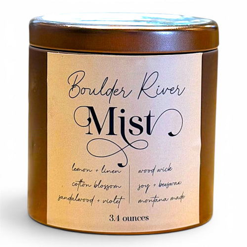 Beeswax + Soy Candle - The Montana Collection - 3.4 ounce