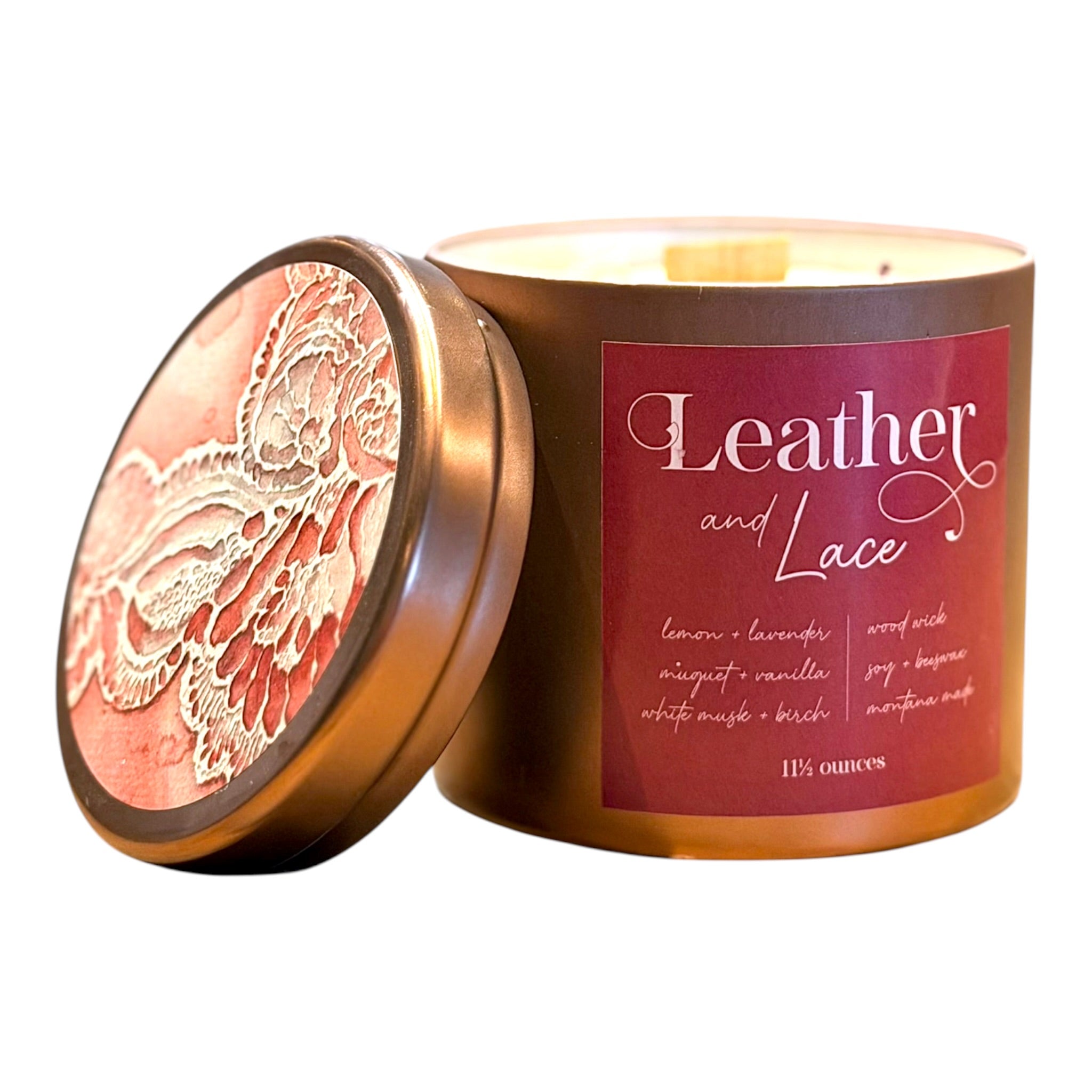 Beeswax + Soy Candle - The Montana Collection - 11.4 ounce