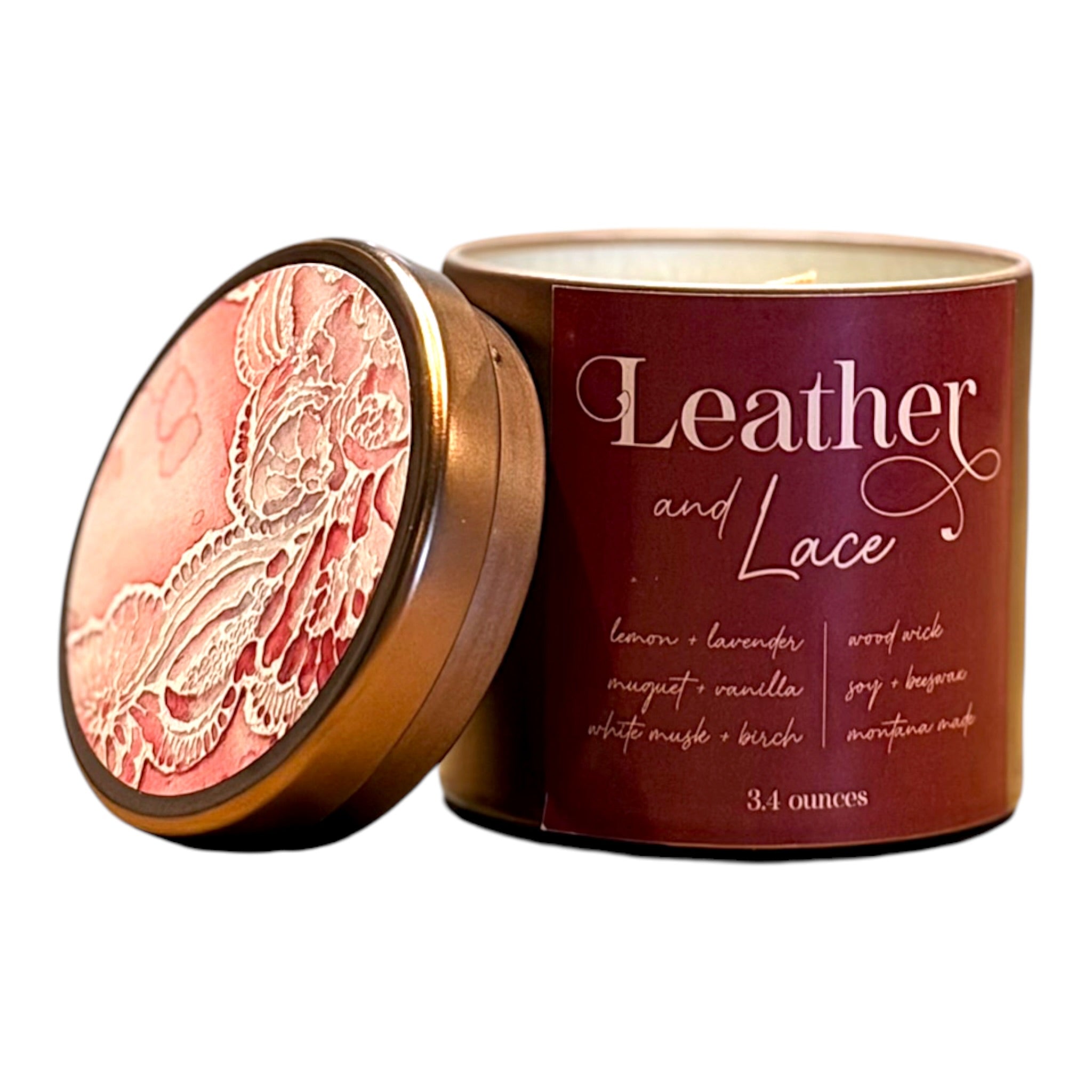 Beeswax + Soy Candle - The Montana Collection - 3.4 ounce