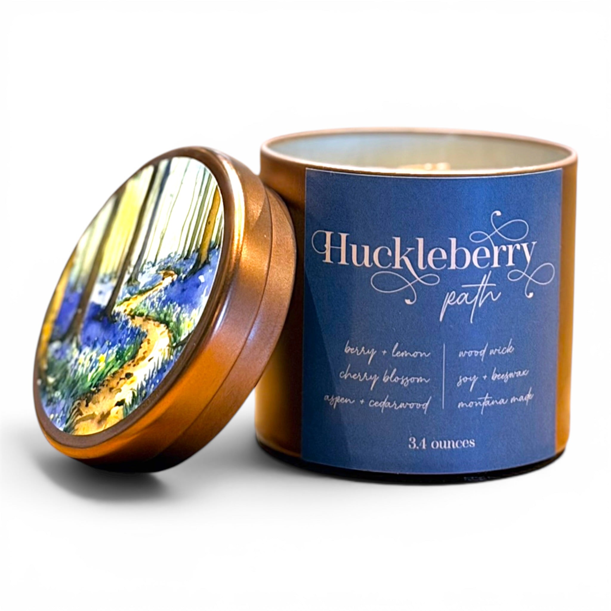 Beeswax + Soy Candle - The Montana Collection - 3.4 ounce